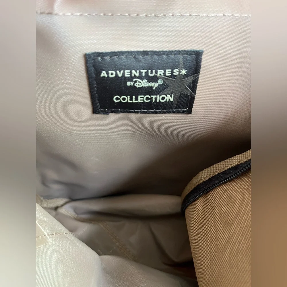 Disney Adventures foldable duffle bag. Brown